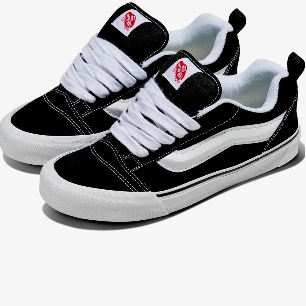 BRAND NEW   Vans Black and White Athletic Shoes